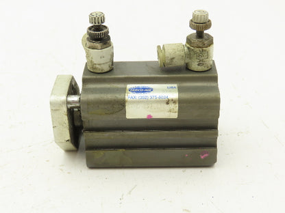 Fabco GTND-032-035-V Pneumatic Tooling Cylinder 35mm Stroke Guided Toolplate