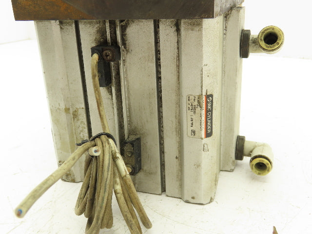 SMC NCDQ2B100-50DCM Pneumatic Tooling Air Cylinder 100mm Bore 50mm Stroke 145PSI