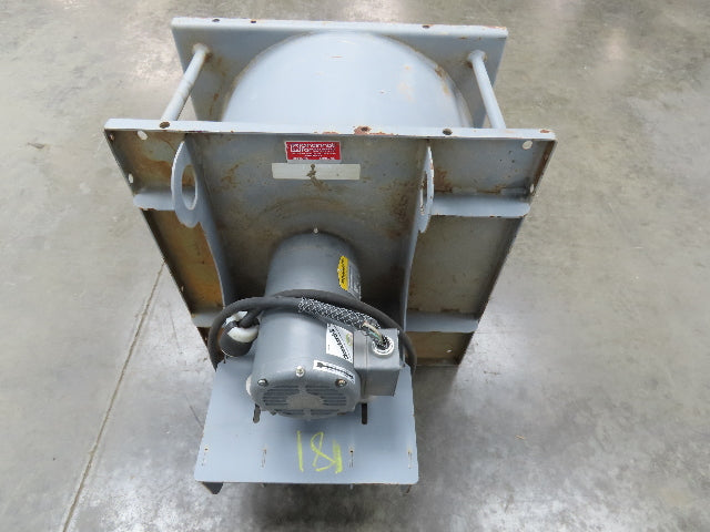 Cincinnati SQBI-130 Backward Incline Blower 1/2 Fan Width 5HP 3Ph 2342CFM