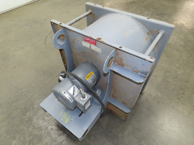 Cincinnati SQBI-130 Backward Incline Blower 1/2 Fan Width 5HP 3Ph 2342CFM