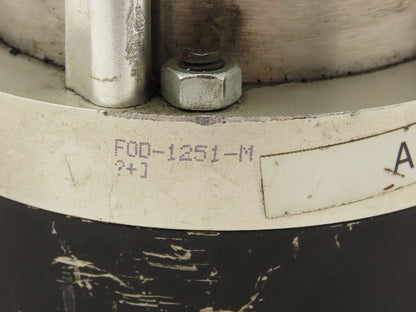 Bimba FOD-1251-M Flat-1 Pneumatic Air Cylinder 4" Bore 1" Stroke Double End Rod