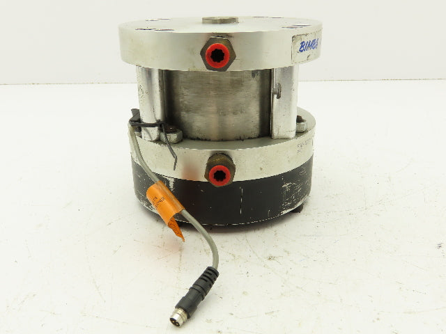 Bimba FOD-1251-M Flat-1 Pneumatic Air Cylinder 4" Bore 1" Stroke Double End Rod