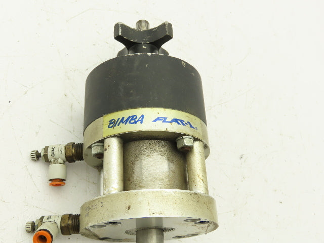 Bimba F0D-501.5 Flat-1 Pneumatic Air Cylinder 2.5" Bore 1.5" Stroke Double Rod