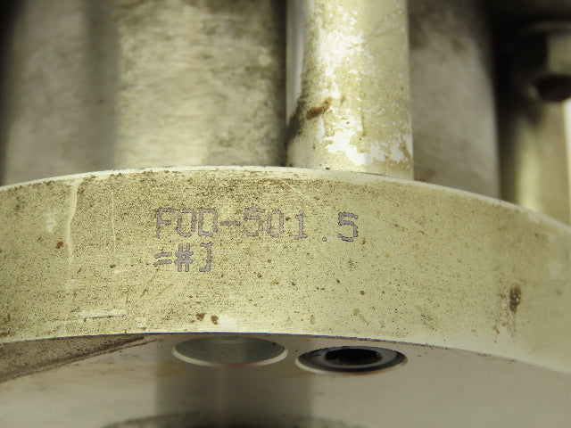 Bimba F0D-501.5 Flat-1 Pneumatic Air Cylinder 2.5" Bore 1.5" Stroke Double Rod