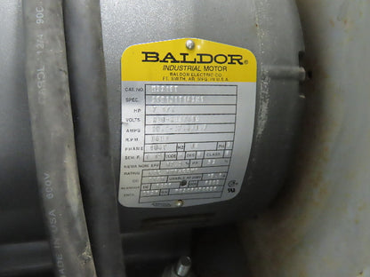Cincinnati SQBI-150 Backward Incline Blower 1/2 Fan Width 7.5HP 3Ph 3237CFM
