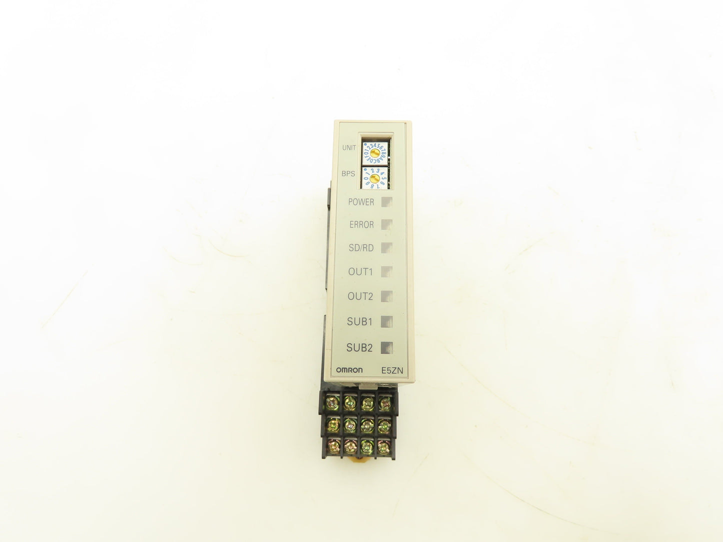 Omron E5ZN-2QNH03TC-FLK Temperature Controller Module w/Terminal Base