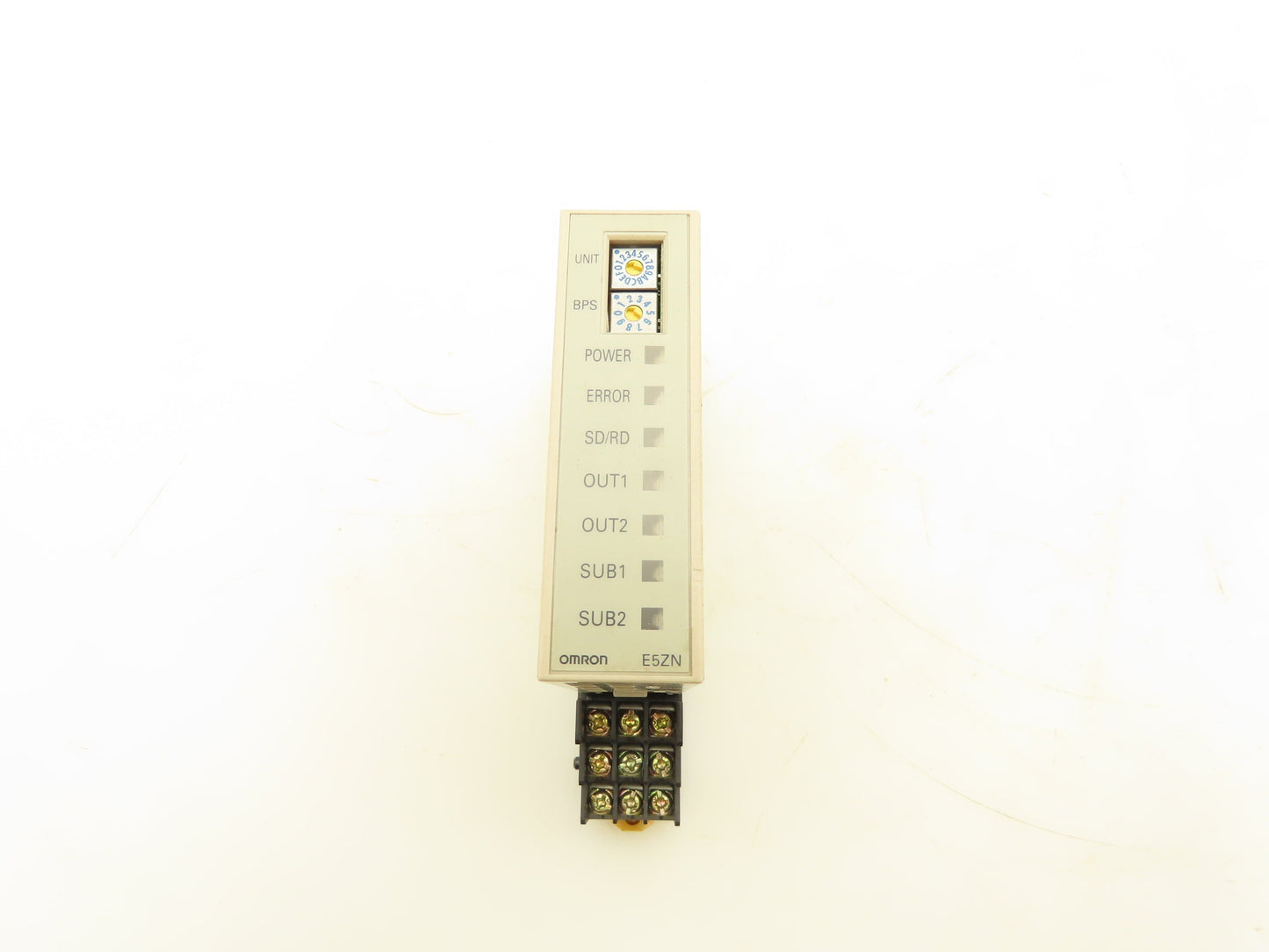 Omron E5ZN-2QNH03TC-FLK Temperature Controller Module w/Terminal Base