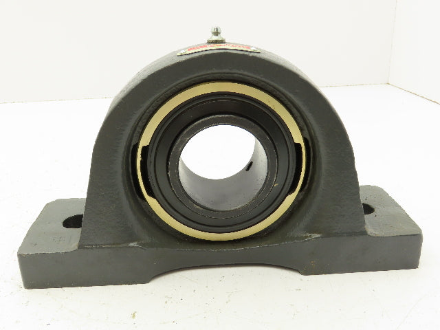 SealMaster EMP-35 Pillow Block Ball Bearing Unit 2-3/16"Bore Two Bolt Base Cast Iron