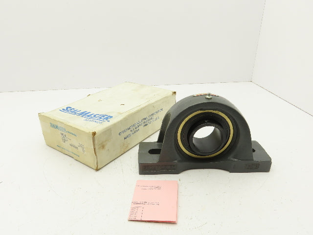 SealMaster EMP-35 Pillow Block Ball Bearing Unit 2-3/16"Bore Two Bolt Base Cast Iron