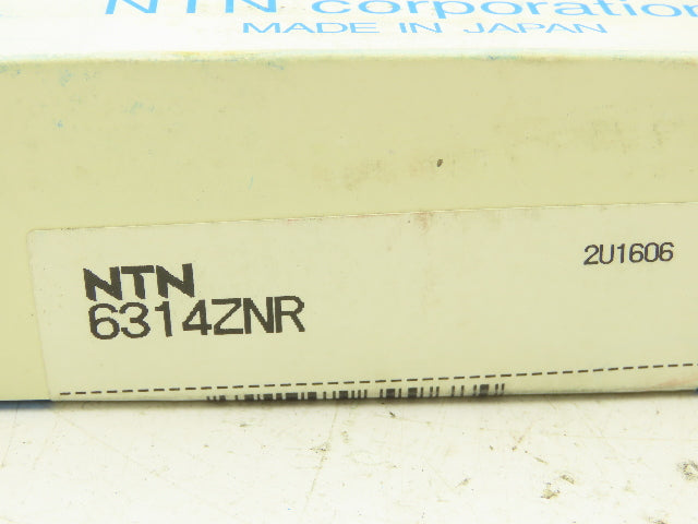 NTN 6314-ZNR Deep Groove Ball Bearing W/Snap Ring 70MM Bore 150MM OD 35MM Width