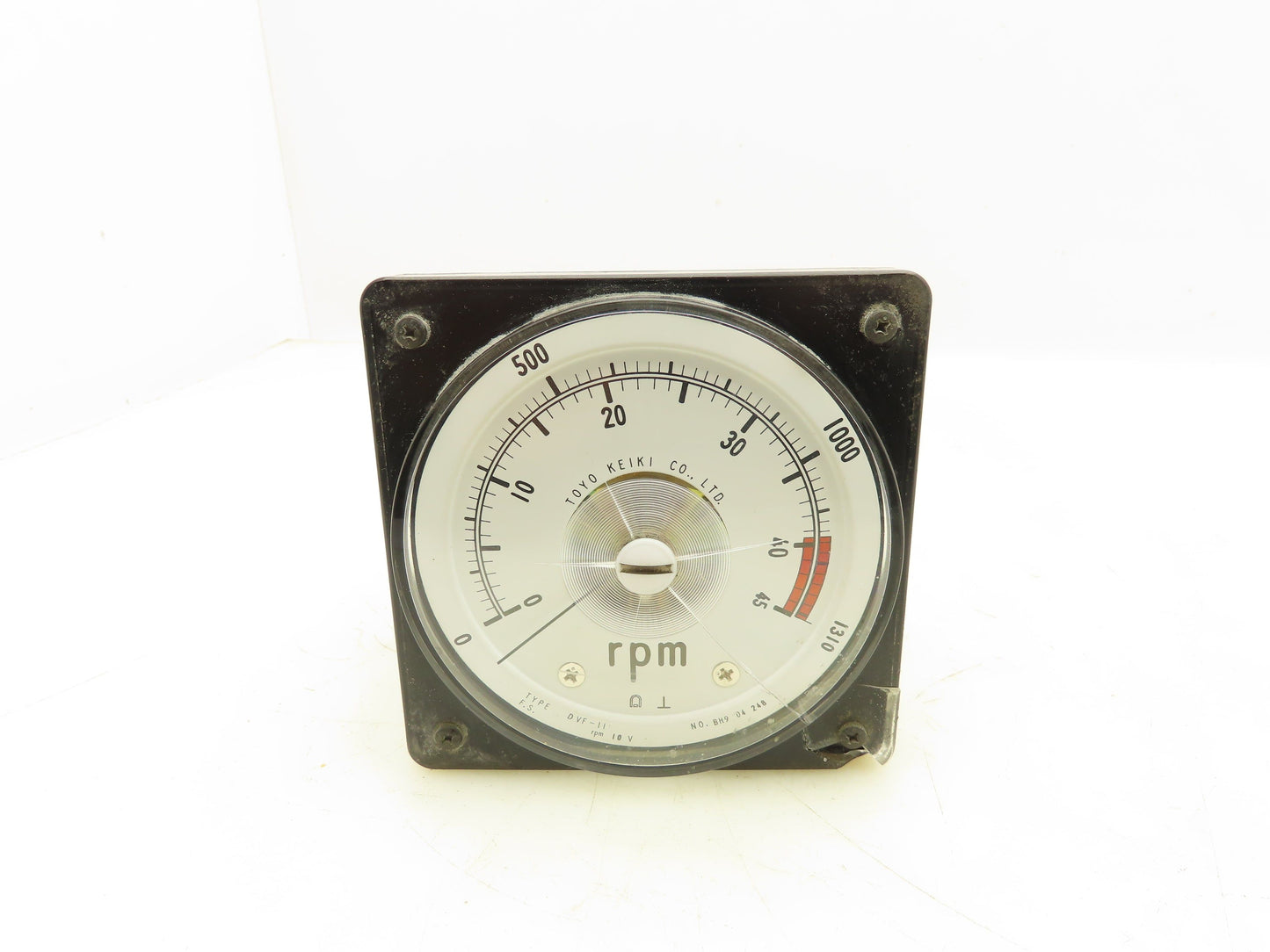 Toyo Keiki DVF-II RPM Gauge 0-1310 0-45 10V