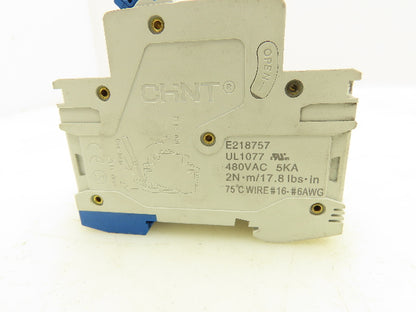 Chint NB1-63 D25 Circuit Breaker 2-Pole 6000A 400V Lot of 3