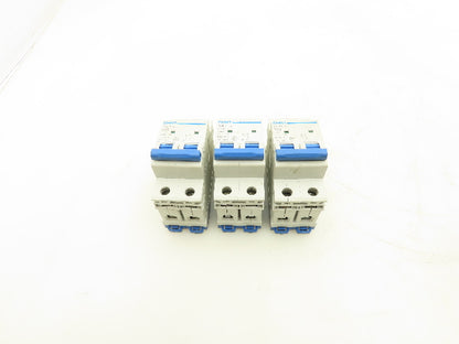 Chint NB1-63 D25 Circuit Breaker 2-Pole 6000A 400V Lot of 3