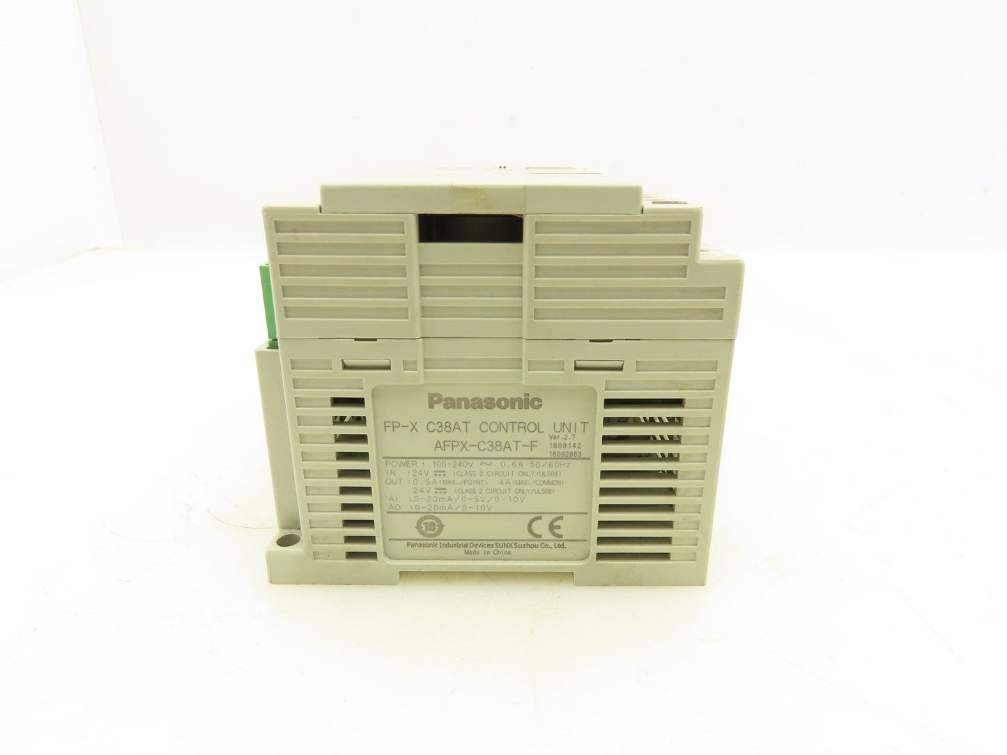 Panasonic AFPX-C38AT-F PLC Programmable Controller Module 100-240V