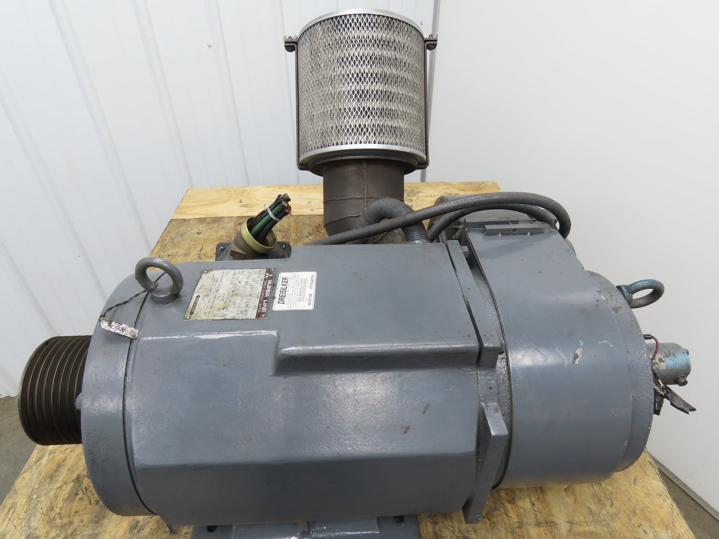 Mitsubishi SDN-CFZ Super Line DC Spindle Motor 15/22Kw 220V 3450 RPM 180L Frame