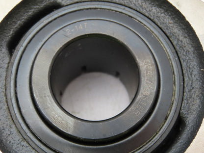 SealMaster MSFT-20T 2-Bolt Flange Mount Ball Bearing 1-1/4" Bore Cast Iron