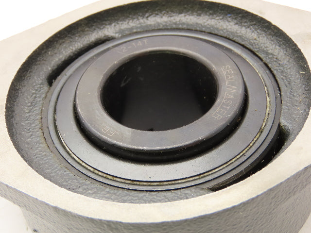 SealMaster MSFT-20T 2-Bolt Flange Mount Ball Bearing 1-1/4" Bore Cast Iron