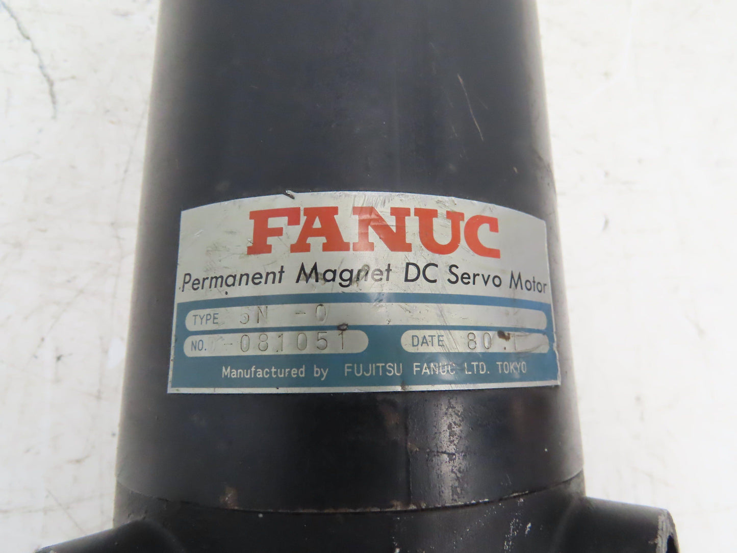 Fanuc 5N-0 DC Servo Motor Permanent Magnet