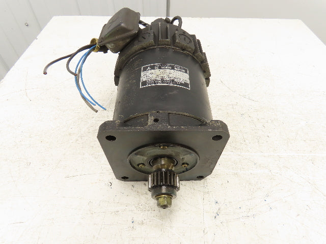 Mitsubishi HD 100-11S DC Servo Motor with Tachometer Generator 30V/1000 RPM