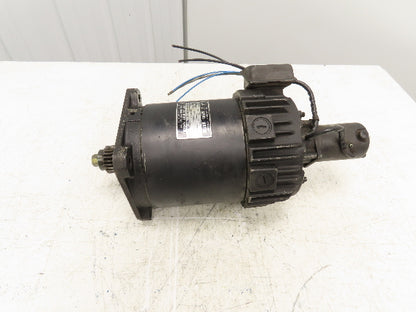 Mitsubishi HD 100-11S DC Servo Motor with Tachometer Generator 30V/1000 RPM