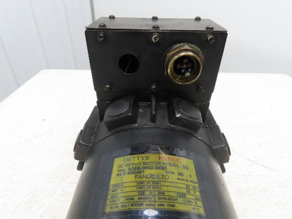Fanuc A06B-0602-B005 Model 20 DC Servo Motor 128V 33A 1500 RPM 6V Tachogenerator