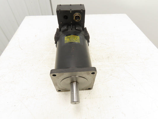 Fanuc A06B-0602-B005 Model 20 DC Servo Motor 128V 33A 1500 RPM 6V Tachogenerator