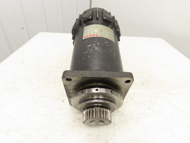 Fanuc A06B-0602-B025 Model 20 DC Servo Motor 128V 33A 1500 RPM 6V Tachogenerator