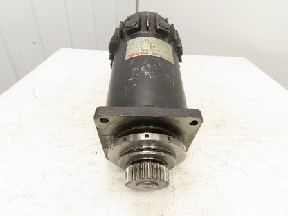Fanuc A06B-0602-B025 Model 20 DC Servo Motor 128V 33A 1500 RPM 6V Tachogenerator