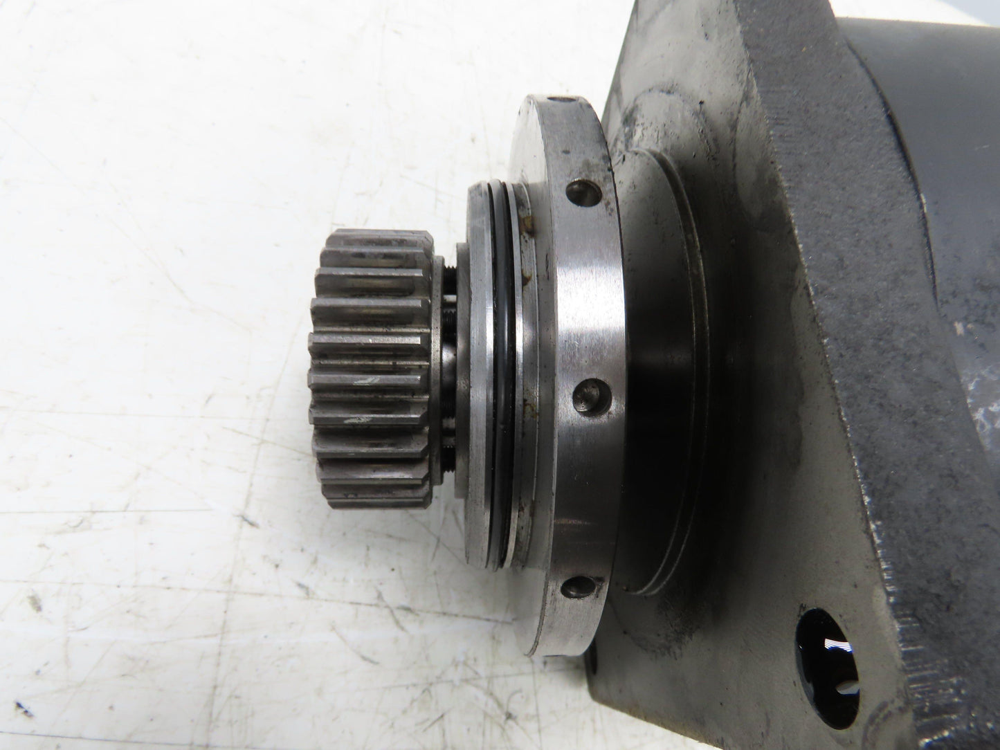 Fanuc A06B-0602-B025 Model 20 DC Servo Motor 128V 33A 1500 RPM 6V Tachogenerator