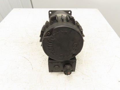 Fanuc A06B-0602-B025 Model 20 DC Servo Motor 128V 33A 1500 RPM 6V Tachogenerator