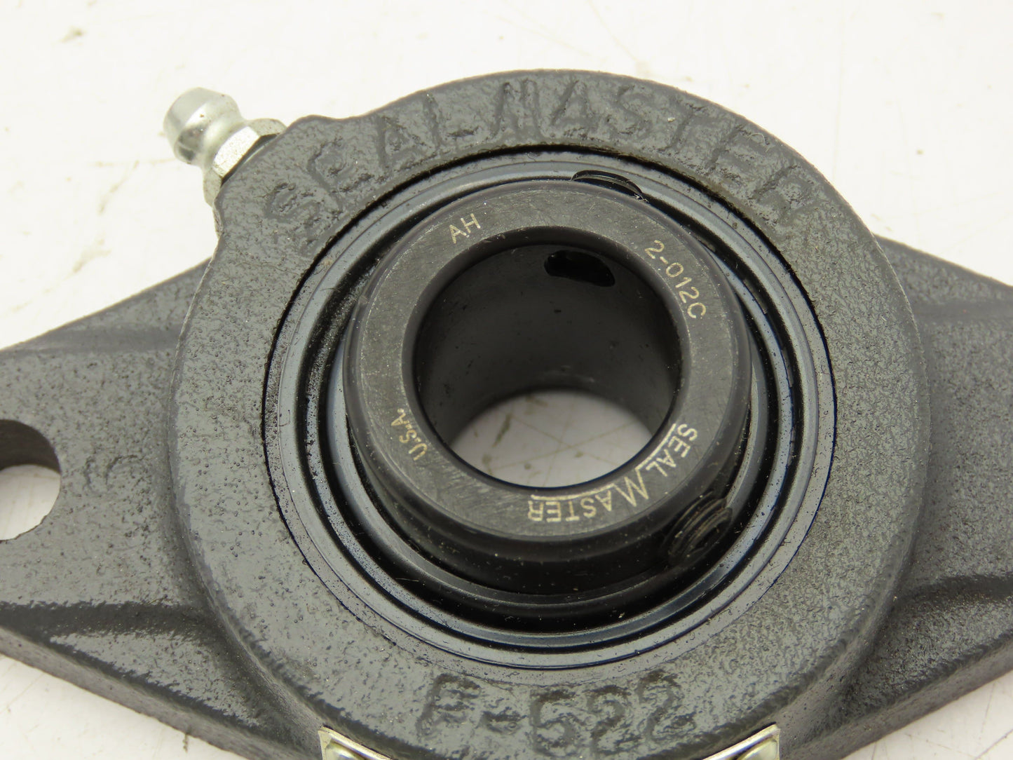 SealMaster SFT-12C 2 Bolt Flange Mount Ball Bearing Unit 3/4"Bore Cast Iron