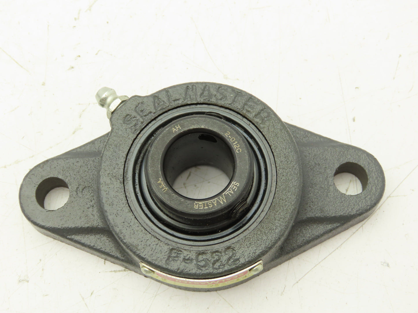 SealMaster SFT-12C 2 Bolt Flange Mount Ball Bearing Unit 3/4"Bore Cast Iron