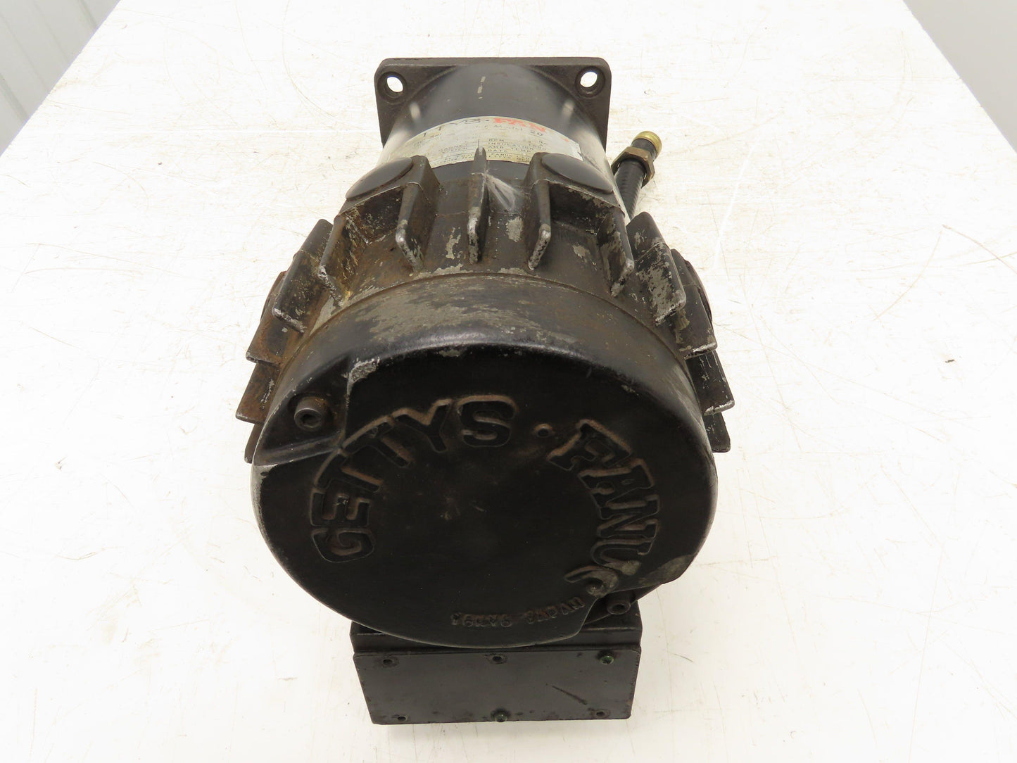 Fanuc A06B-0602-B025 Model 20 DC Servo Motor 128V 33A 1500 RPM 6V Tachogenerator