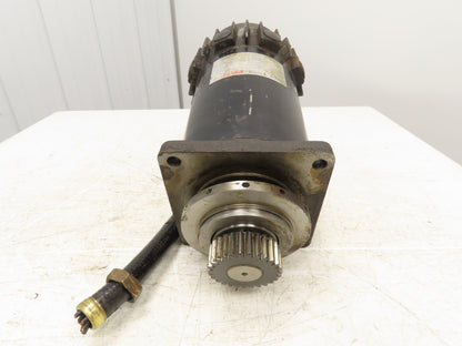 Fanuc A06B-0602-B025 Model 20 DC Servo Motor 128V 33A 1500 RPM 6V Tachogenerator