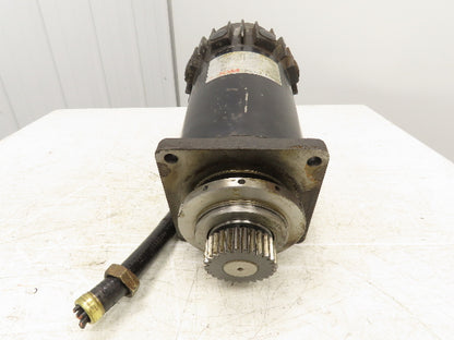 Fanuc A06B-0602-B025 Model 20 DC Servo Motor 128V 33A 1500 RPM 6V Tachogenerator