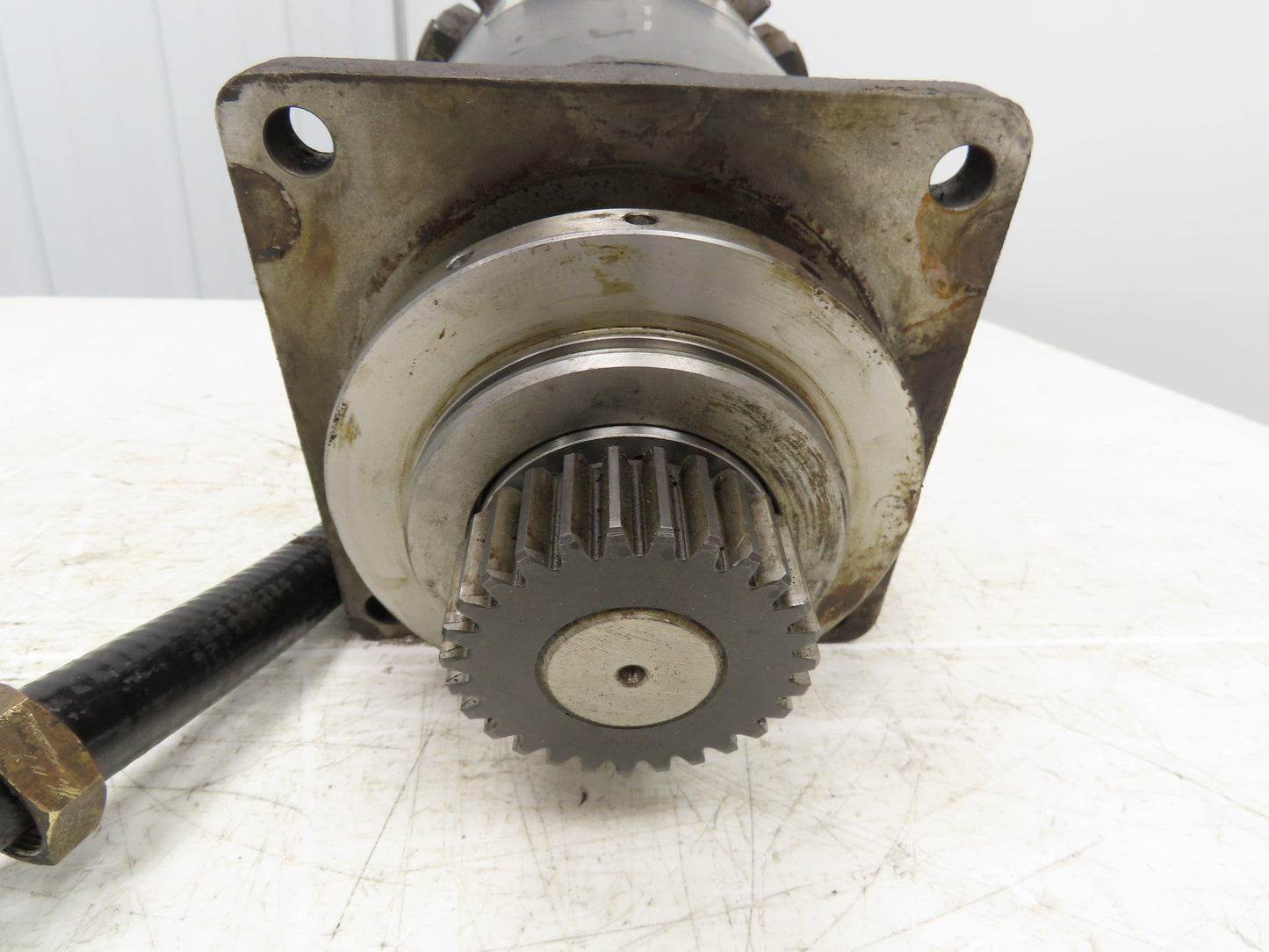 Fanuc A06B-0602-B025 Model 20 DC Servo Motor 128V 33A 1500 RPM 6V Tachogenerator