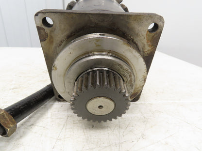 Fanuc A06B-0602-B025 Model 20 DC Servo Motor 128V 33A 1500 RPM 6V Tachogenerator