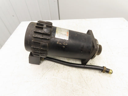 Fanuc A06B-0602-B025 Model 20 DC Servo Motor 128V 33A 1500 RPM 6V Tachogenerator