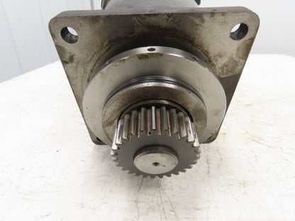 Fanuc A06B-0602-B025 Model 20 DC Servo Motor 128V 33A 1500 RPM 6V Tachogenerator