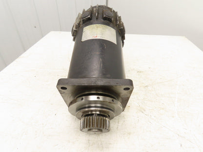 Fanuc A06B-0602-B025 Model 20 DC Servo Motor 128V 33A 1500 RPM 6V Tachogenerator
