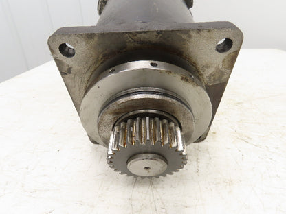 Fanuc A06B-0602-B025 Model 20 DC Servo Motor 128V 33A 1500 RPM 6V Tachogenerator