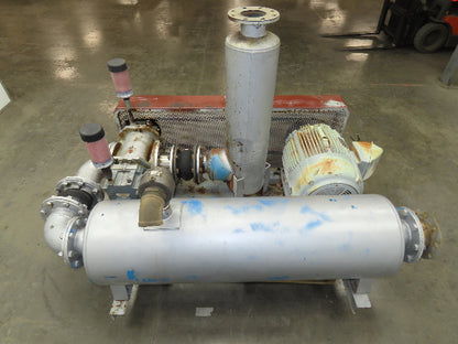 Roots 821500TL Rotary Lobe Blower 412 RAM 40Hp 460V 700CFM