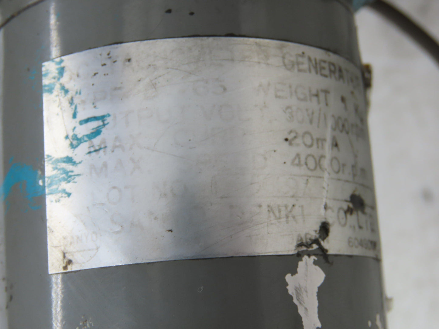 Mitsubishi SDN-CFZ Super Line DC Spindle Motor 7.5/11Kw 220V 3450 RPM 160L Frame