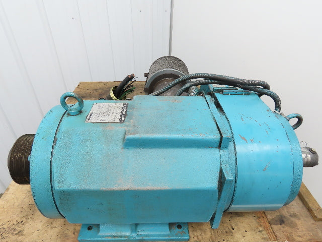 Mitsubishi SDN-CFZ Super Line DC Spindle Motor 15/22Kw 220V 3450 RPM 180L Frame