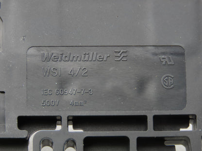 Weidmuller WSI 4/2 Terminal Block Fuse Holder 500V Red LED Indicator Lot of 22