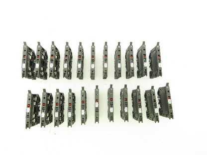 Weidmuller WSI 4/2 Terminal Block Fuse Holder 500V Red LED Indicator Lot of 22