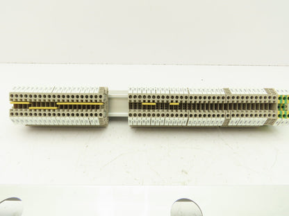Weidmuller WDU-4 Terminal Block Din Rail 800V 4mm Lot of 146