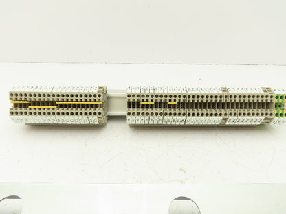 Weidmuller WDU-4 Terminal Block Din Rail 800V 4mm Lot of 146
