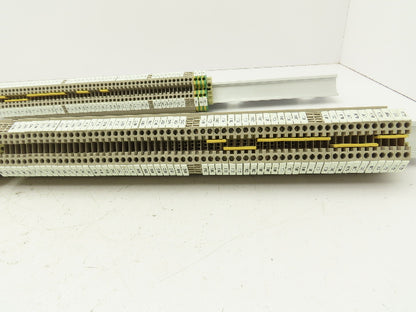 Weidmuller WDU-4 Terminal Block Din Rail 800V 4mm Lot of 146