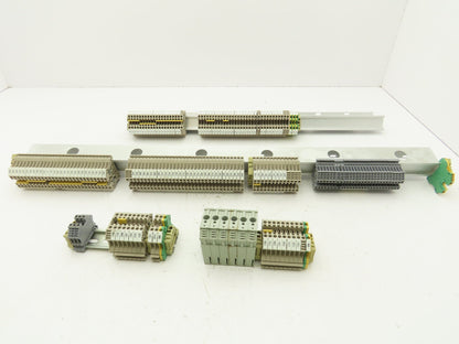 Weidmuller WDU-4 Terminal Block Din Rail 800V 4mm Lot of 146
